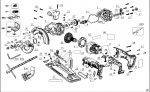 Dewalt DCS571-GB Type 1 Cordless Circular Saw Spare Parts